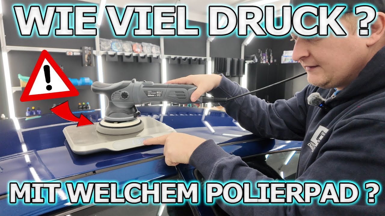 Dieses Video ist eine riesige Hilfe! Wie viel Druck beim Polieren? POLIERWISSEN Teil 1