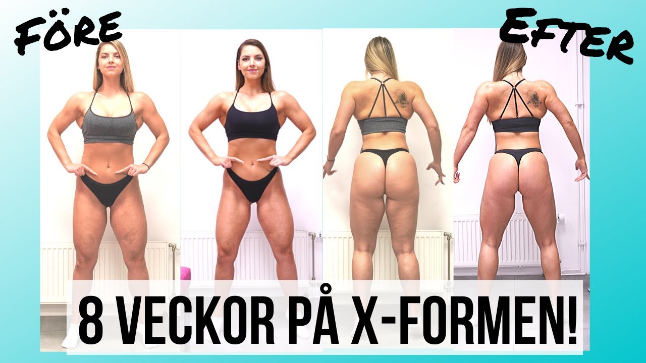 GALNA RESULTAT FÖR AMANDA MED X-FORMEN!