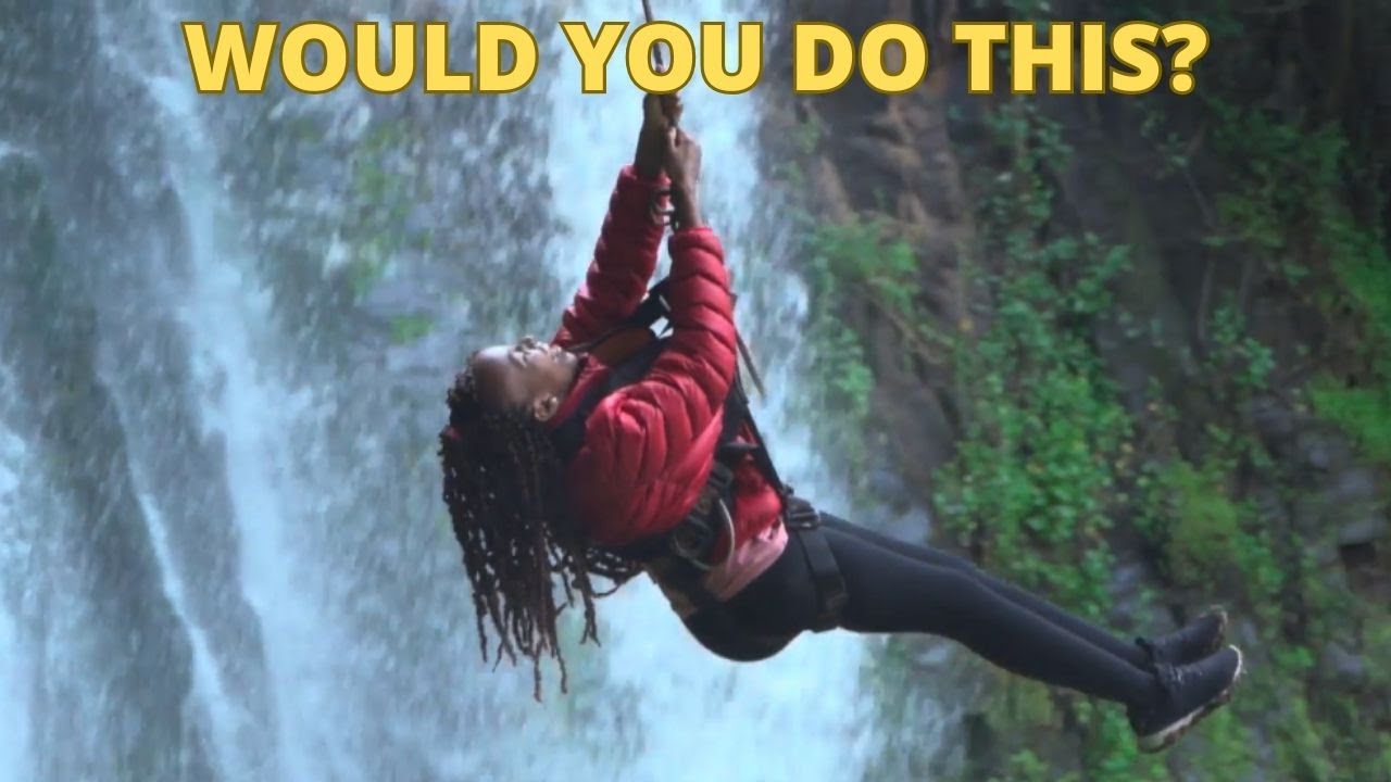 Swinging Over Njine Kabia Falls | Extreme Adventure in Kirinyaga