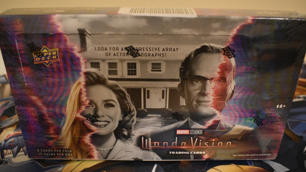 One of the best box I have opened so far - Upper Deck WandaVision Hobby Box