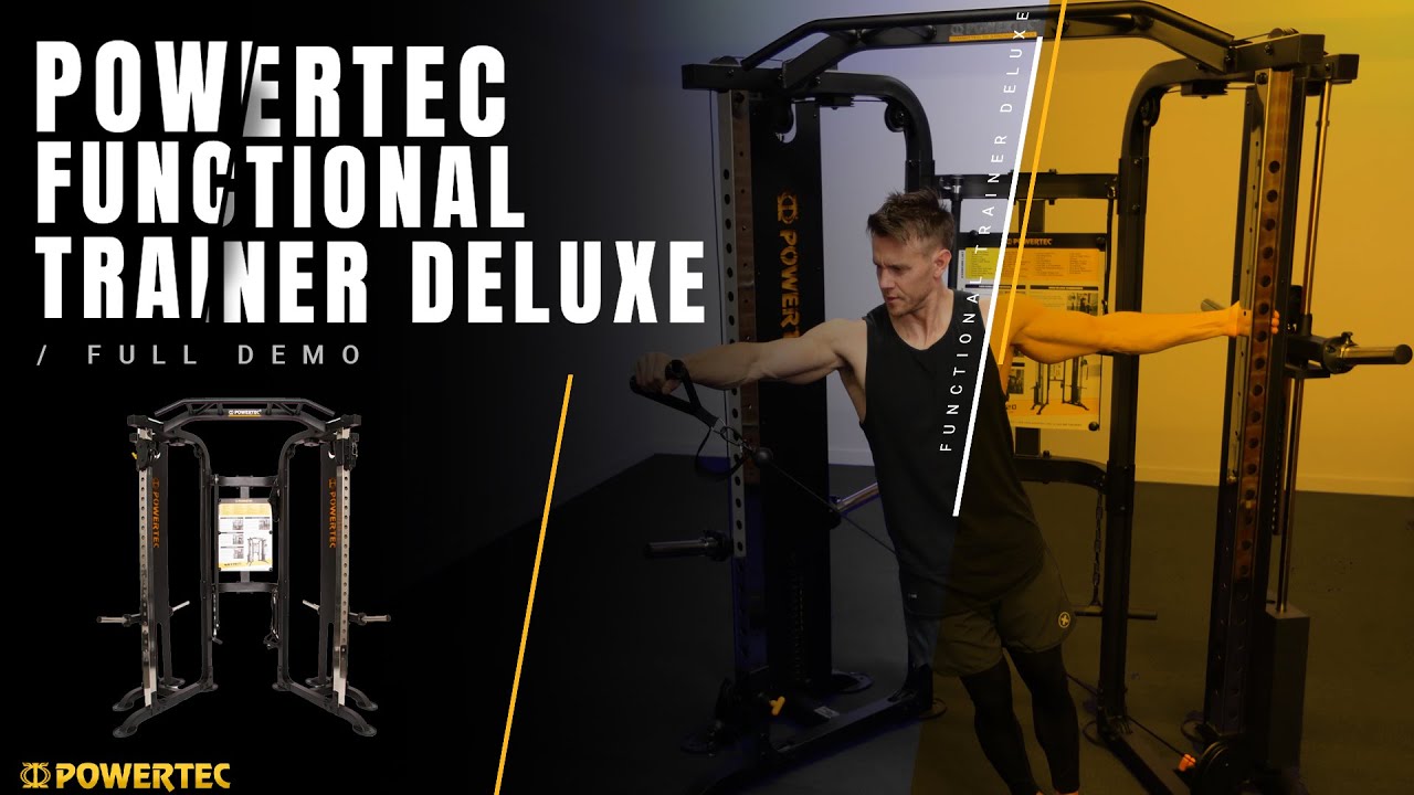 Powertec Functional Trainer Deluxe WB-FTD20 | One of the most versatile  training systems available