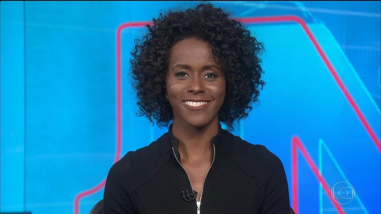 HD | Estreia de Maria Júlia Coutinho, a Maju, no Jornal Nacional - 16/02/2019