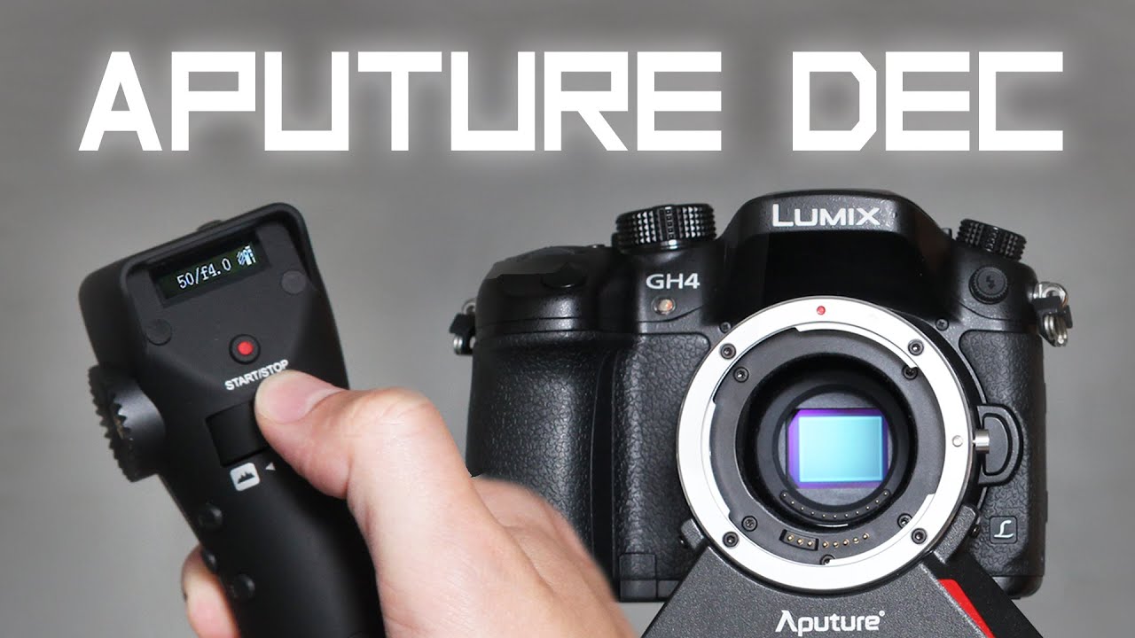 Wireless follow focus and camera control [Aputure DEC]