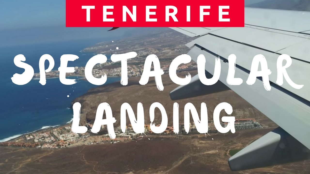 Spectacular Landing at Tenerife South Airport with Thomson Airways