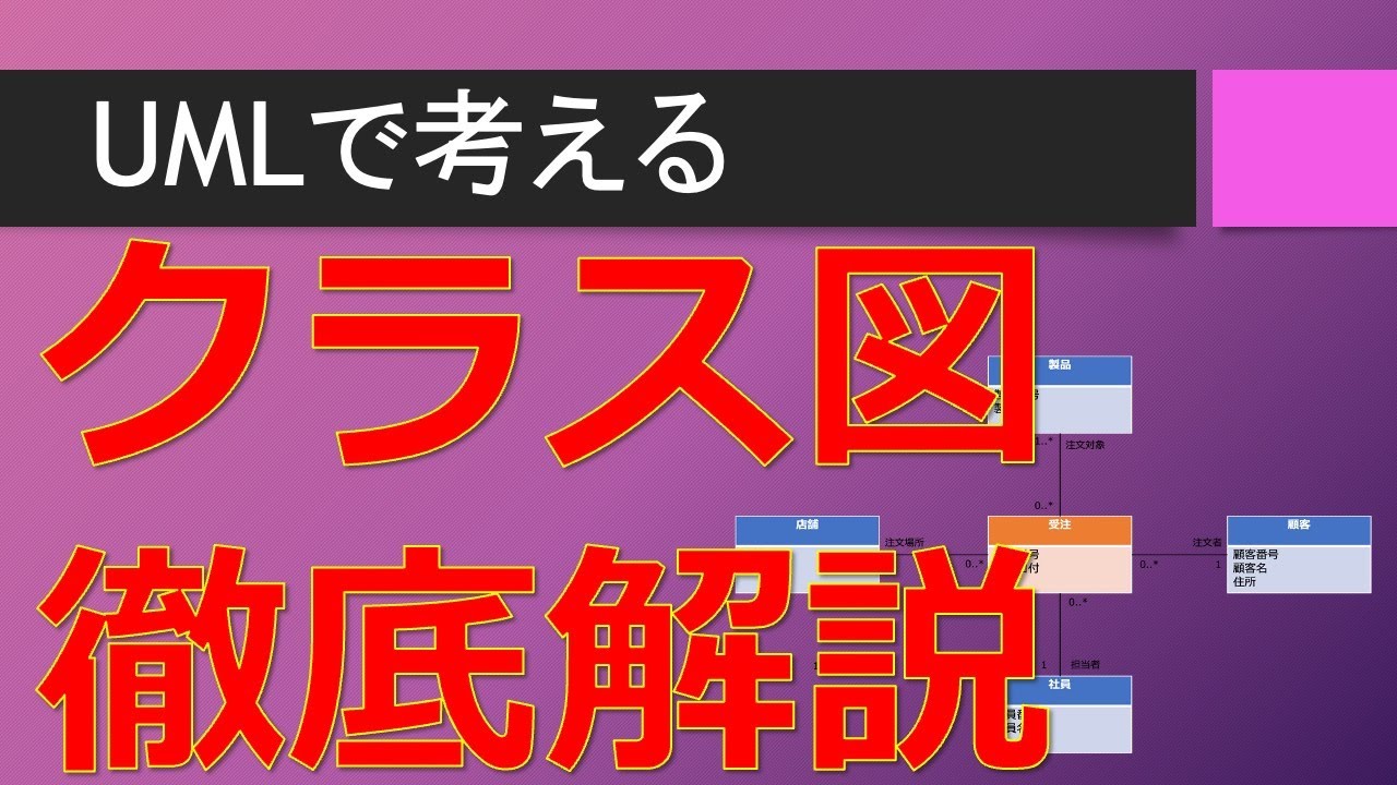 クラス図徹底解説