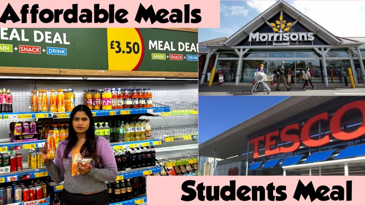 International Students in UK 🇬🇧 ||Meals To Try || Affordable Meals || Morrisons || Tesco