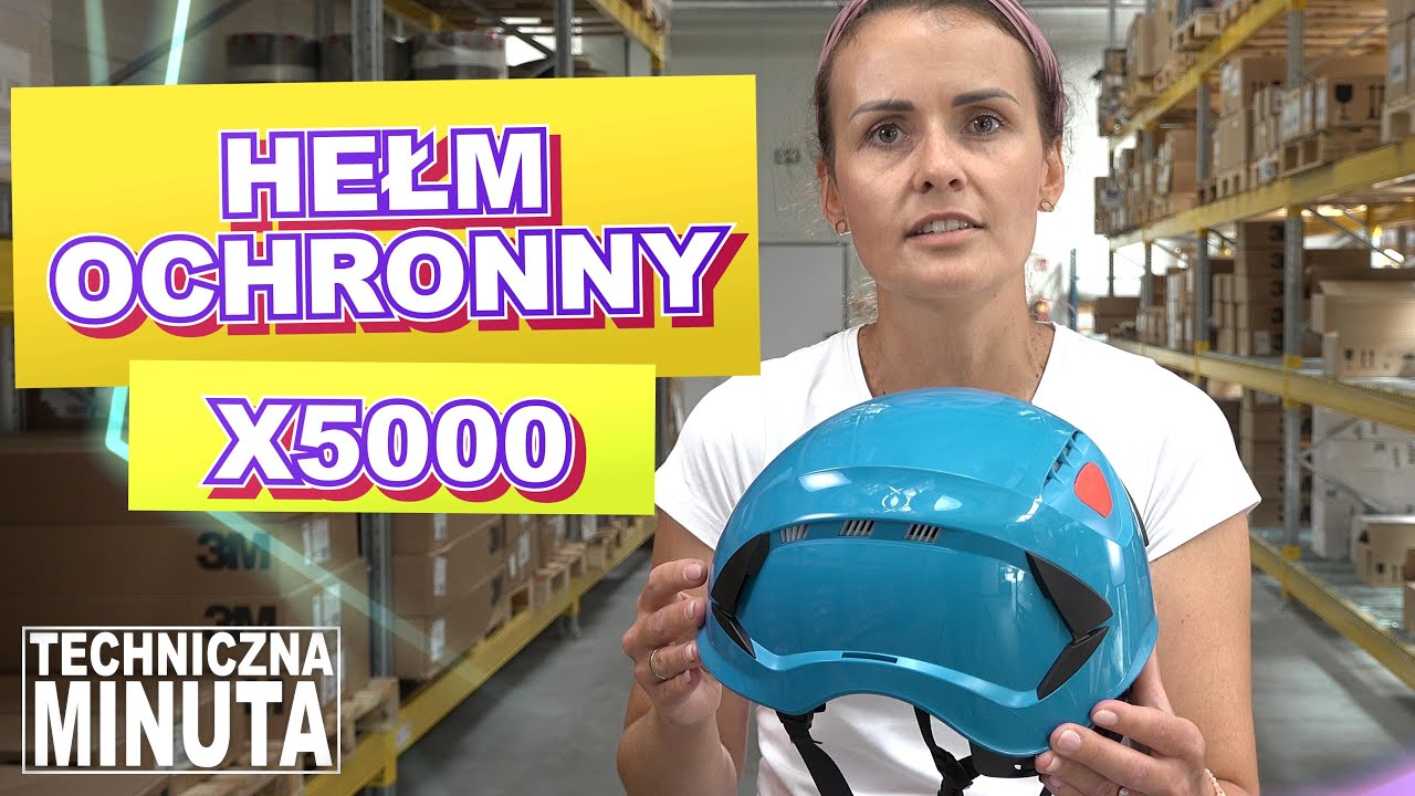 Hełm ochronny 3M Secure Fit X5000 - Techniczna Minuta