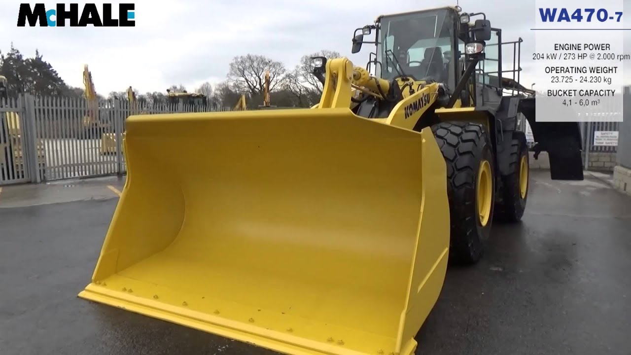 Komatsu WA470 7 Walkaround