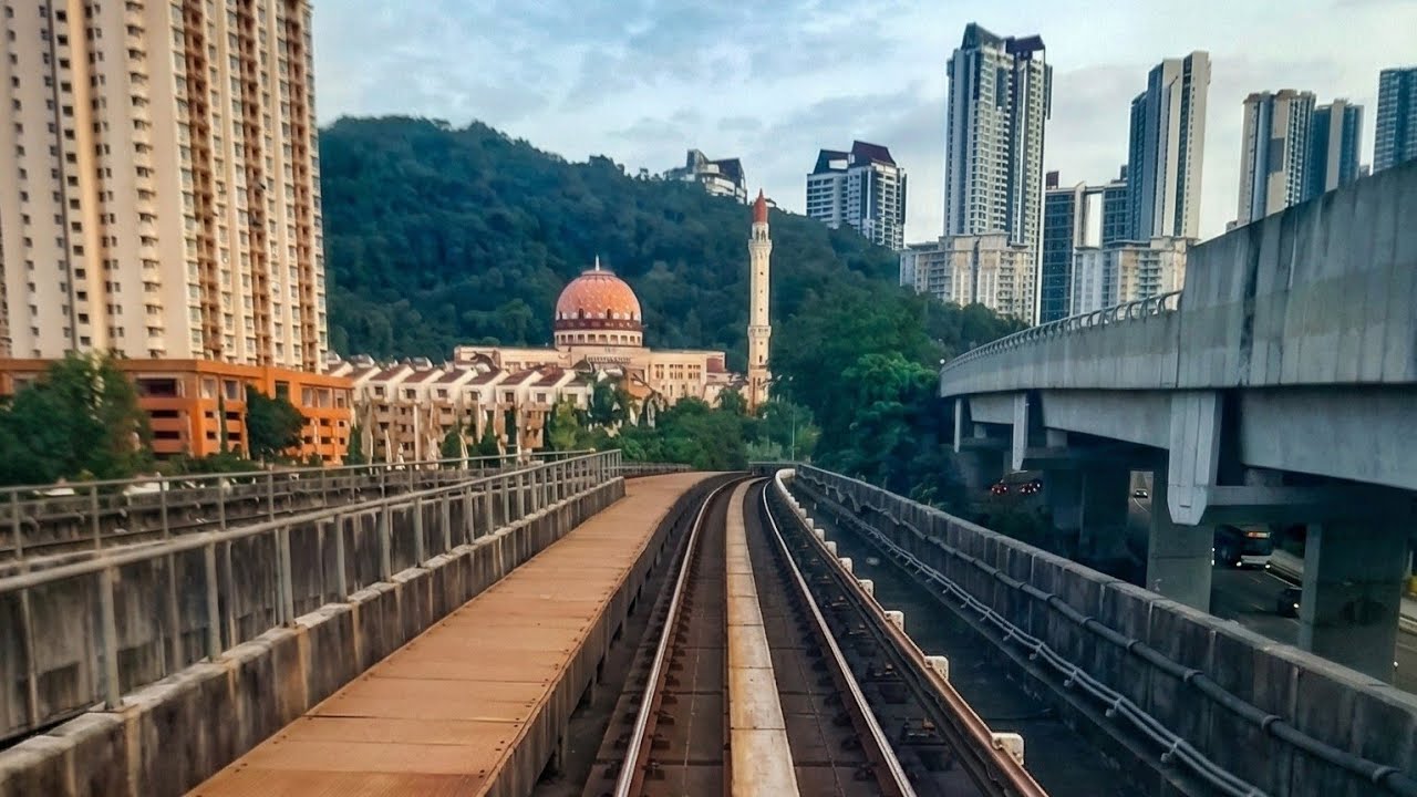 (No Announcement) LRT KELANA JAYA LINE | Set 66 | Ride from Alam Megah to Gombak 