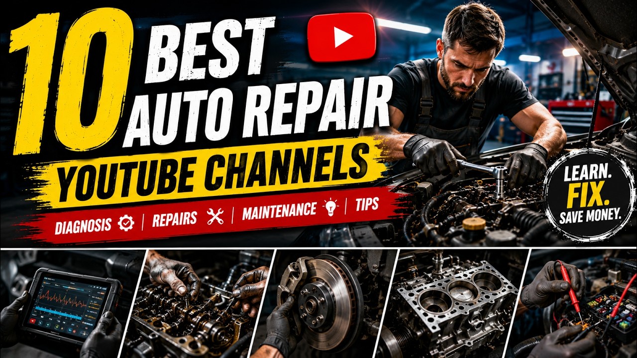 10 Best Auto Repair YouTube Channels You Need to Watch