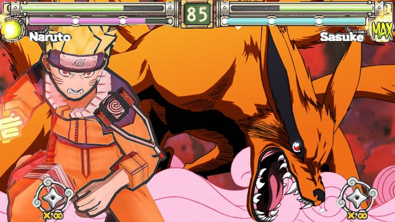 Naruto Ultimate Ninja Heroes - All Characters Ultimate Jutsus & Transformations (2007)