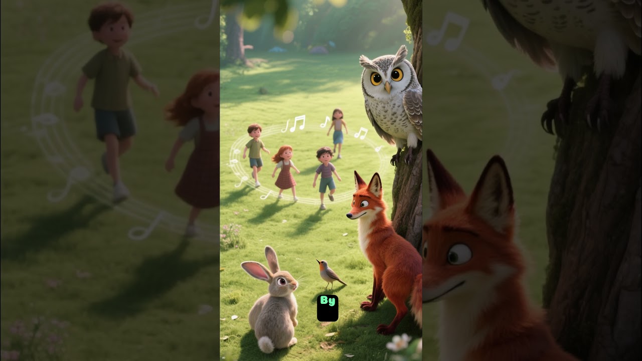 ✨ When Kids Meet the Magic Forest #animalfriends #kidsstory #magicforest #kidsvideo #kidsadventure