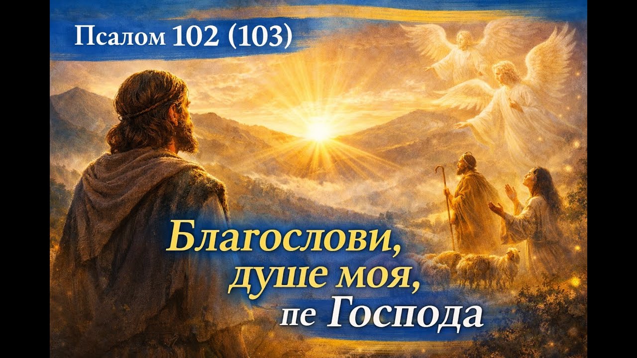 Псалом 102 (103) — Благослови, душе моя, Господа | Псалом хвали та подяки