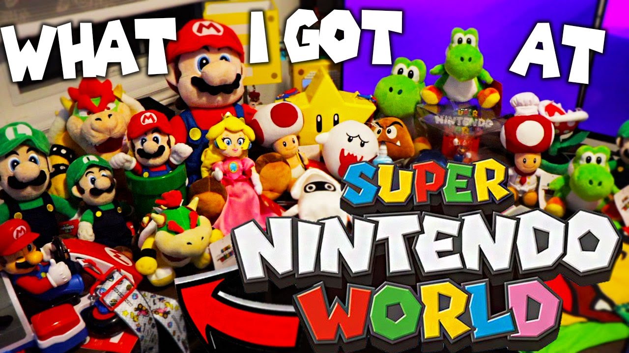 What I Got At Super Nintendo World! - Super Mario Richie