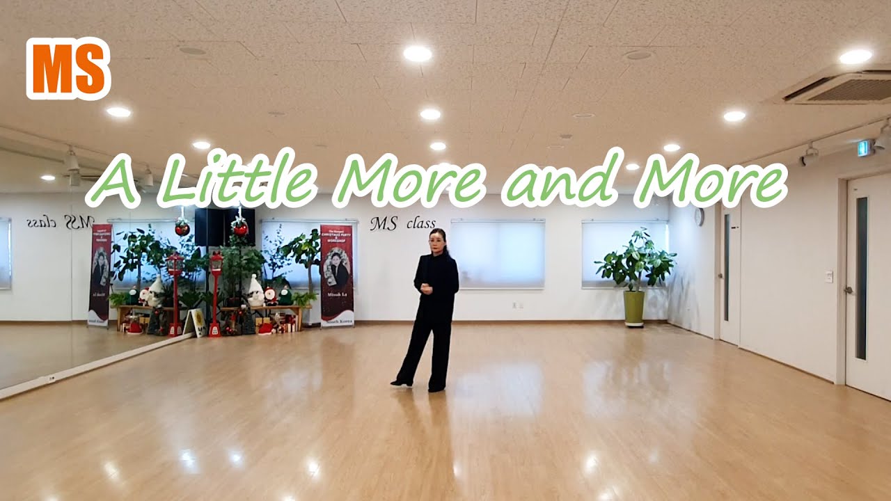 Танец в стиле линейного танца «A Little More and More» Джулии Ветцель, 2026 год.