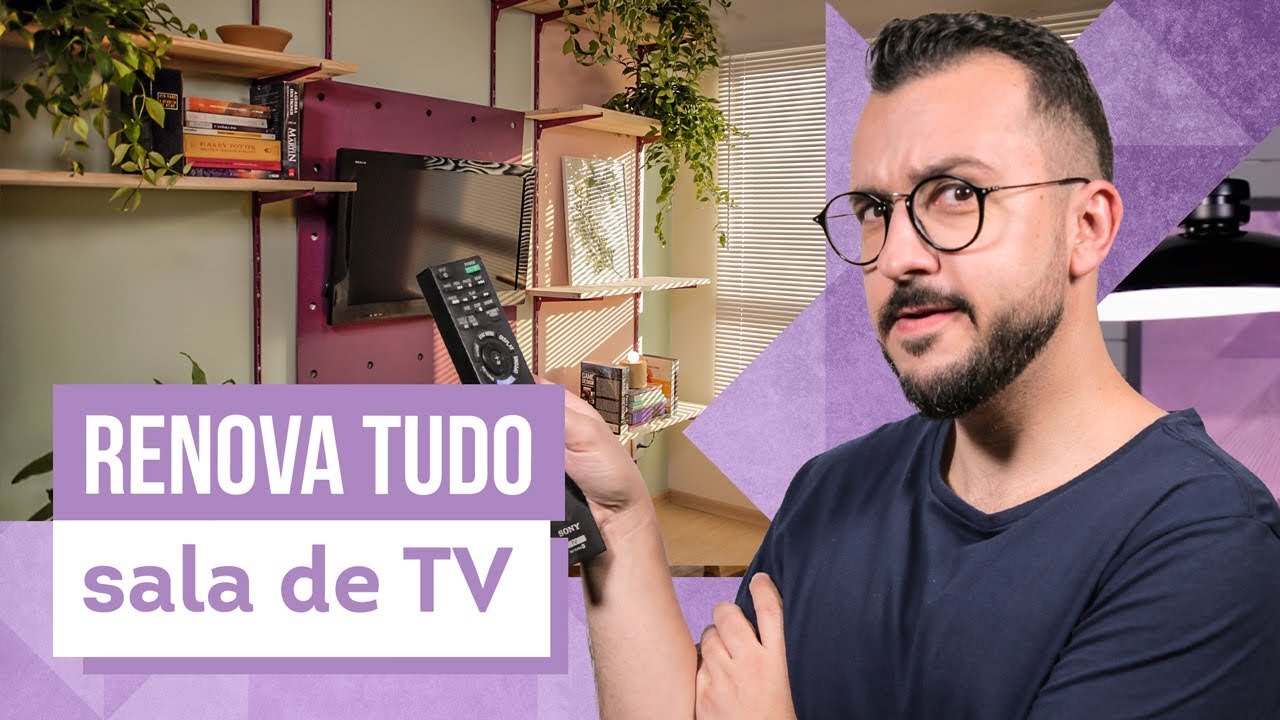 Ideias para reformar a sala de TV - Inspire-se com Paulo Biacchi - CASA DE VERDADE