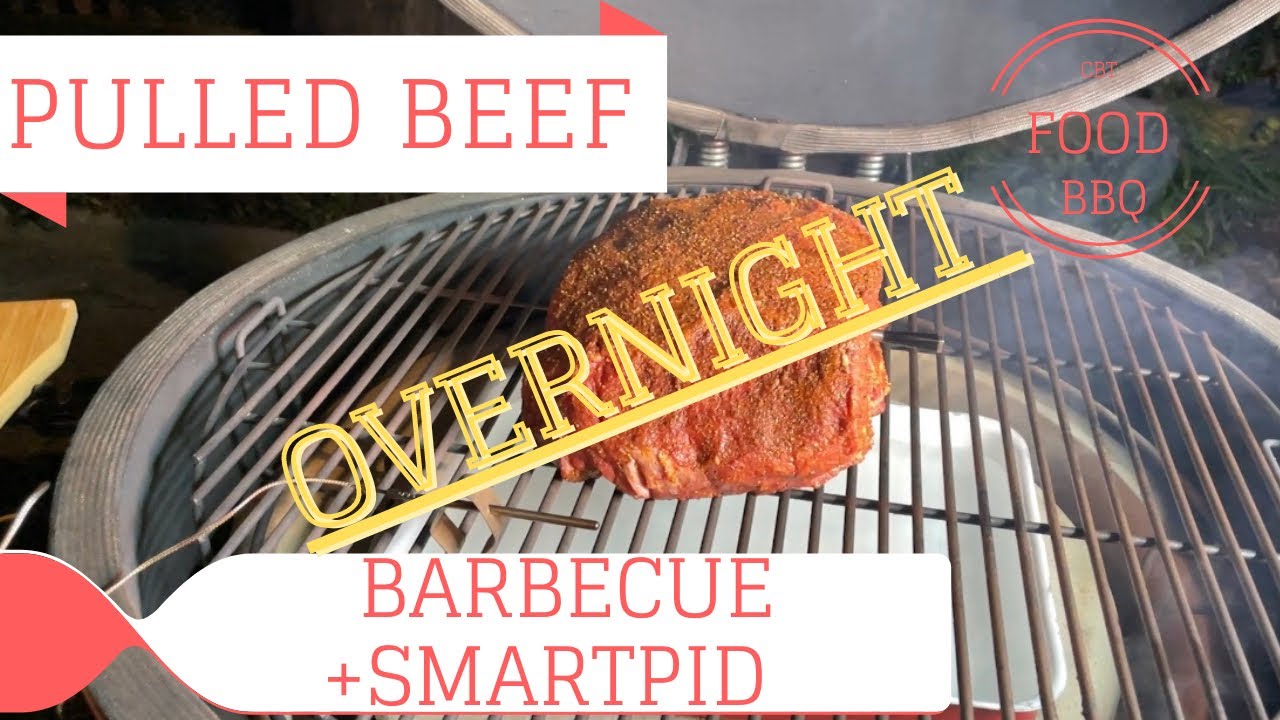 PULLED BEEF OVERNIGHT - SMARTPID E KAMADO