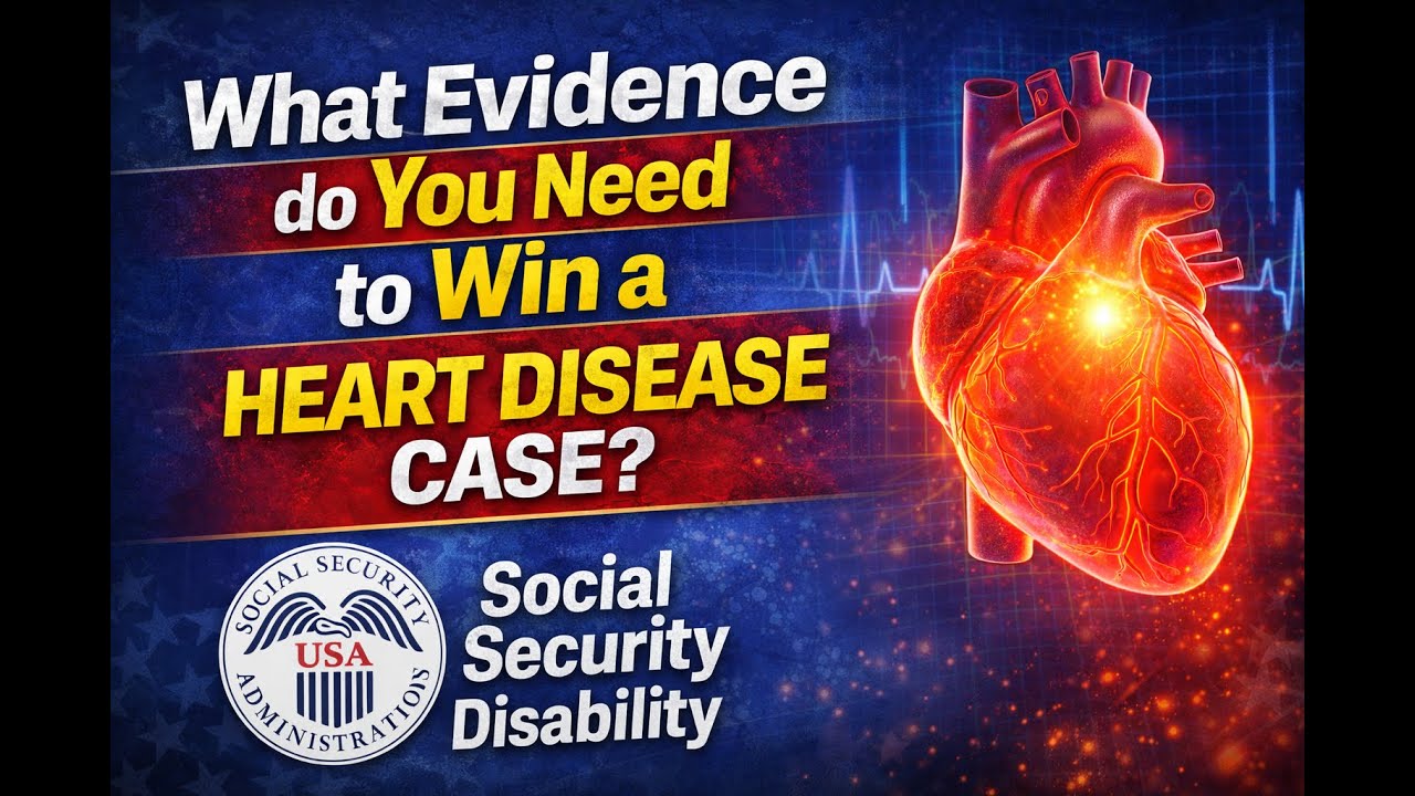 How to Prove Heart Disease for Social Security Disability Benefits