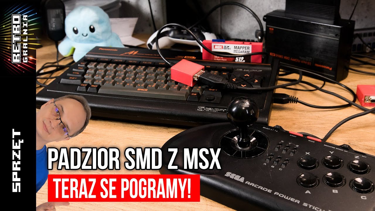 🎮 Jak to możliwe, że pad do Segi ma tyle guzików? Podłączmy go do MSX!  [RG#562]