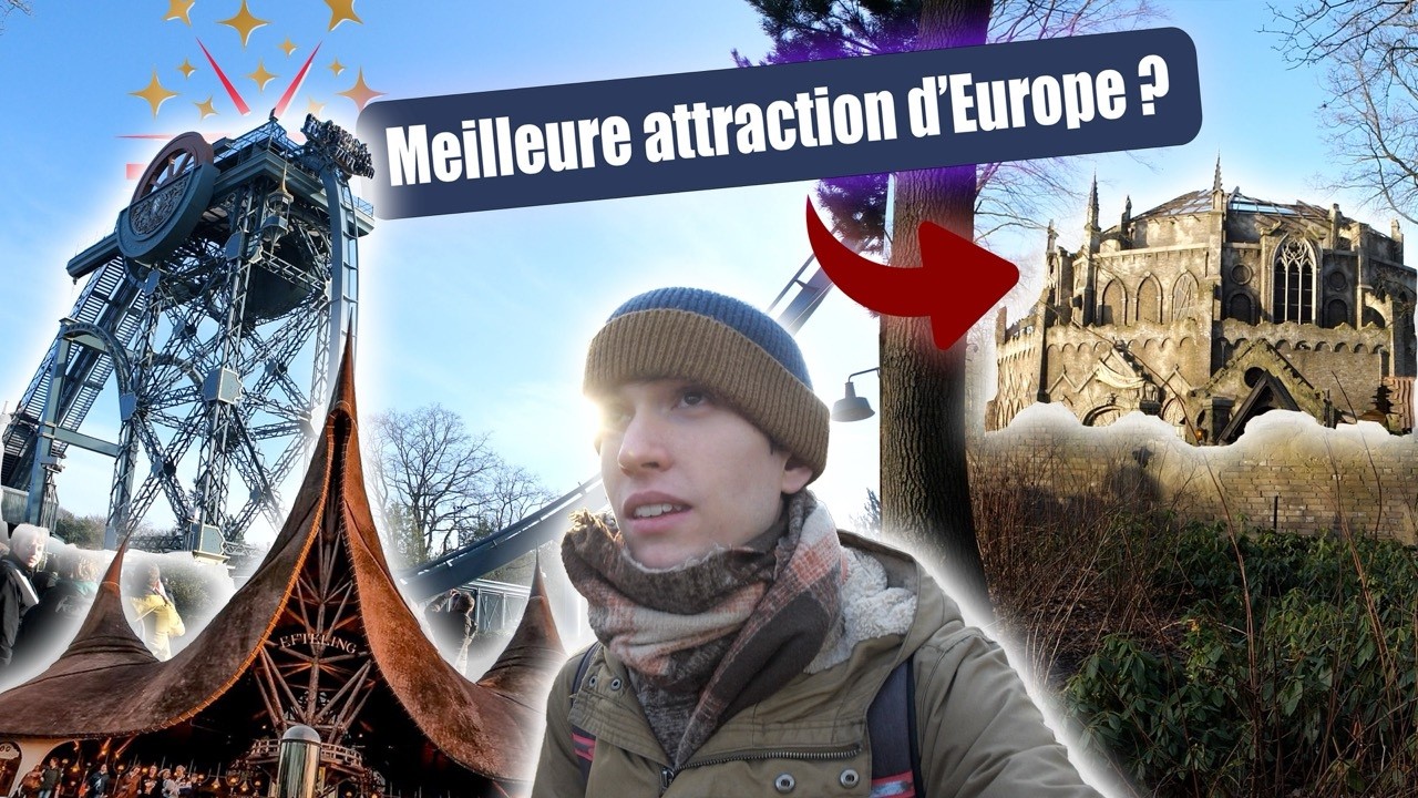 Découverte d'EFTELING, meilleur parc d'EUROPE ?