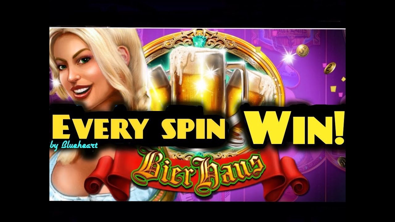 BIER HAUS slot machine 45 spins BONUS WIN!