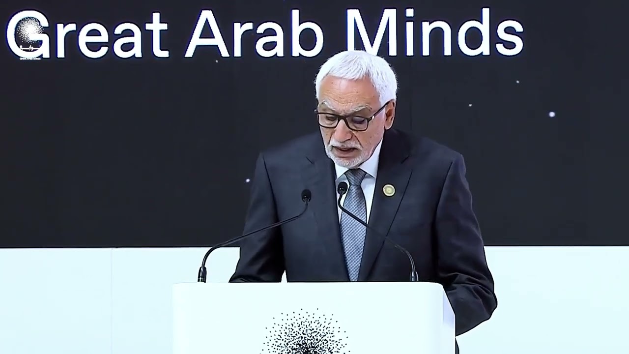 كلمة البروفيسور عباس الجمل الفائز بجائزة نوابغ العرب عن فئة الهندسة والتكنولوجيا