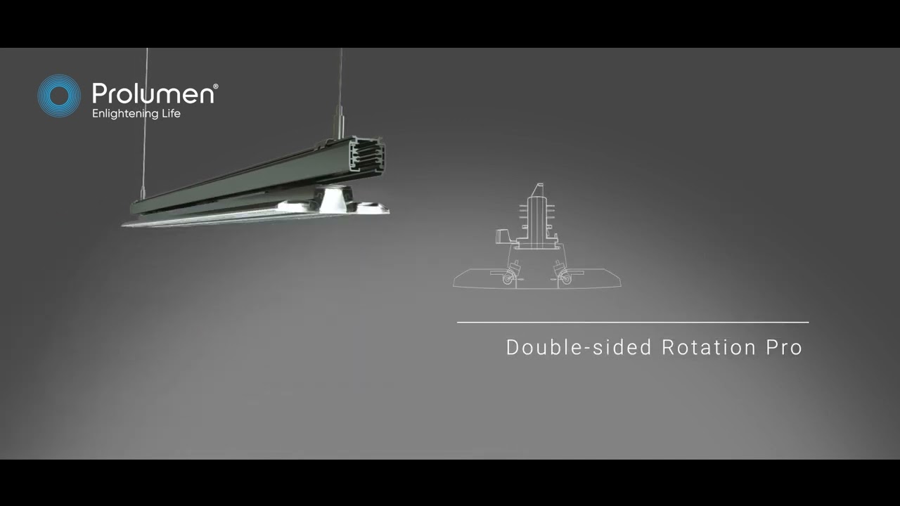 Prolumen T-Line LED Linear Lighting System, efficiency 160lm/W - 180lm/W