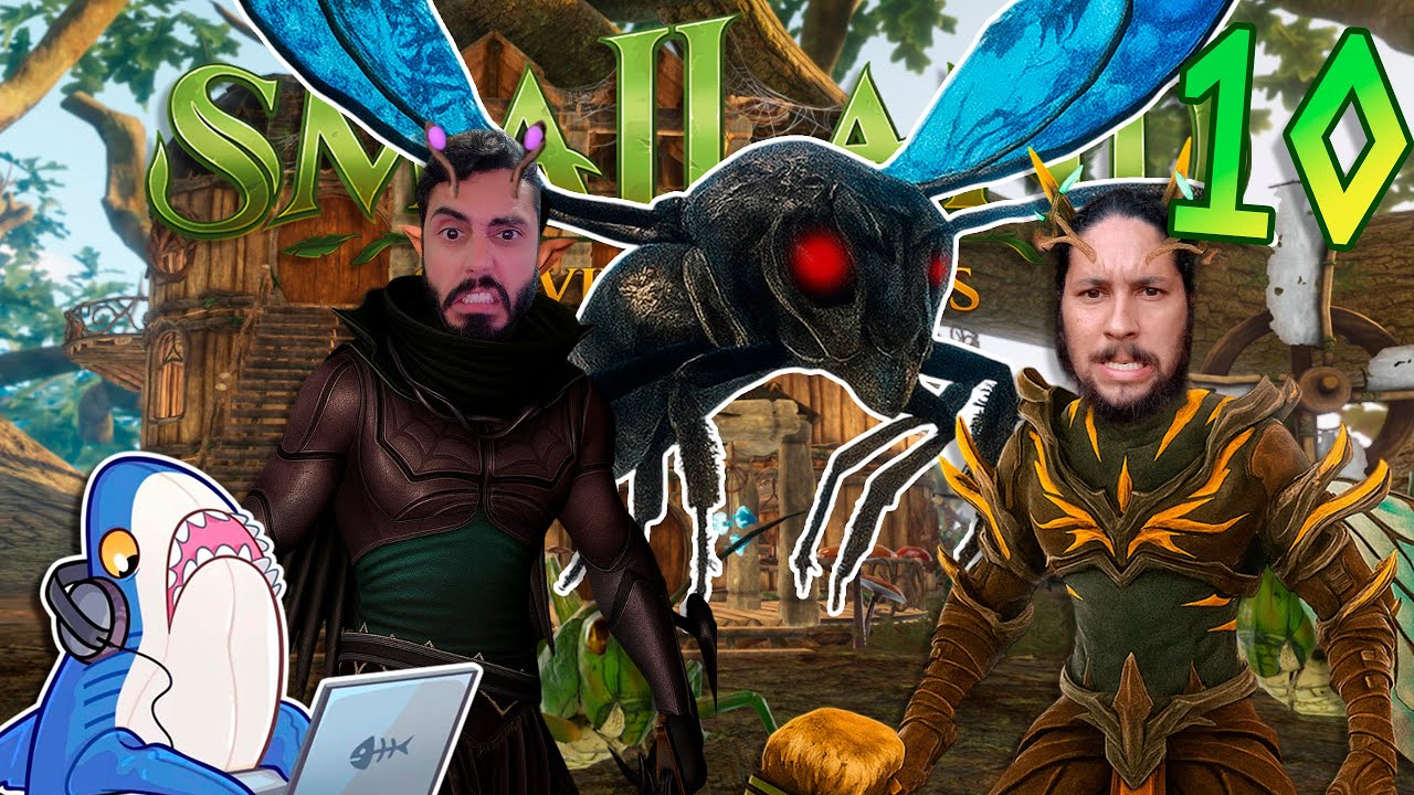 Revanche contra o Vespão Preto! | Smalland: Survive the Wilds