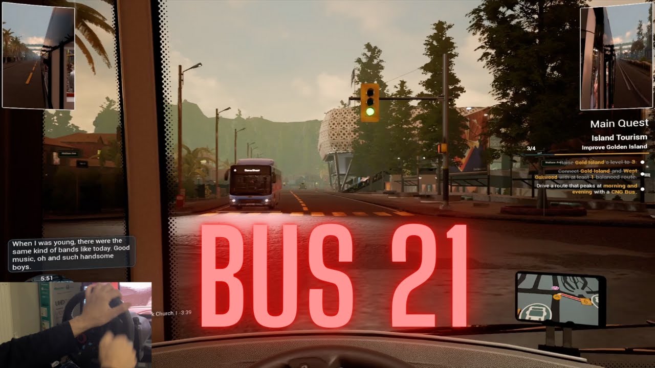 Bus Simulator 21 Gameplay PS5 Part 1