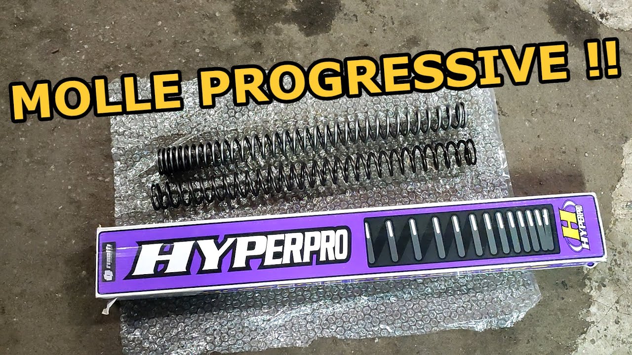 Molle Forcella Progressive Hyperpro - Preparazione Bmw G650 parte 5