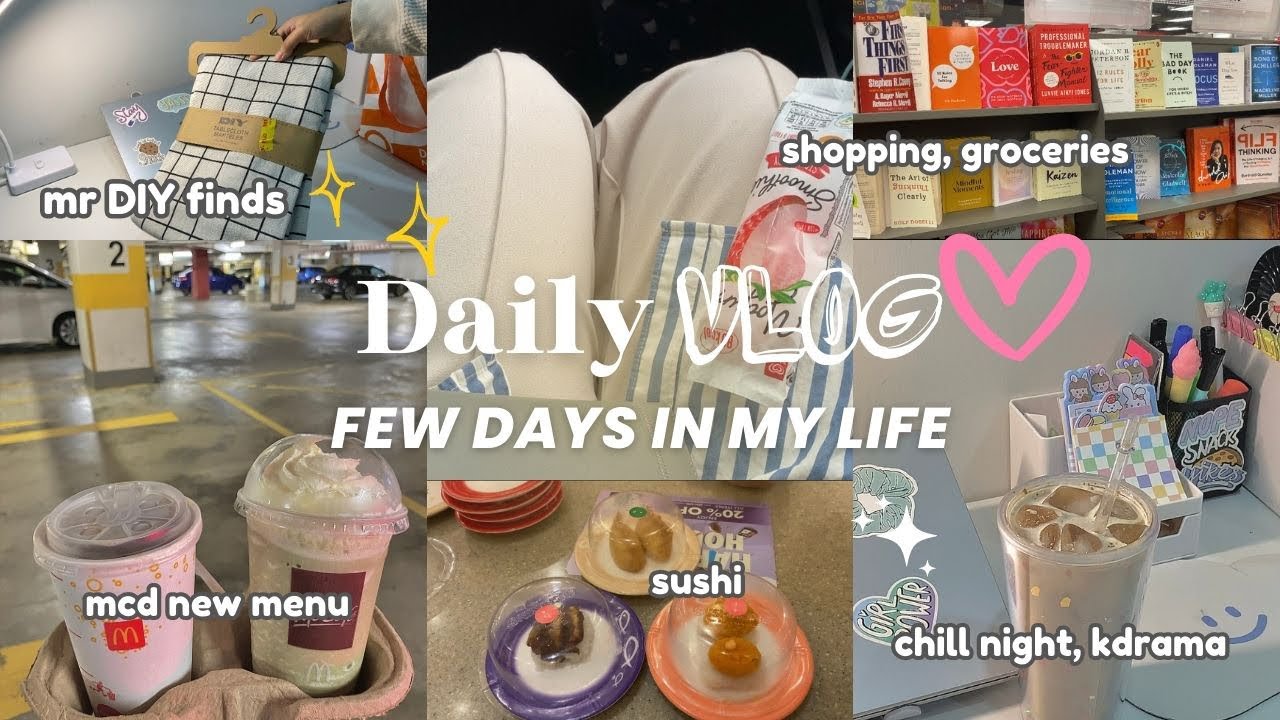 Few Days in my Life 🍪II aesthetic vlog MY 🕊️II Malacca, trying viral drink, mr DIY best finds, etc