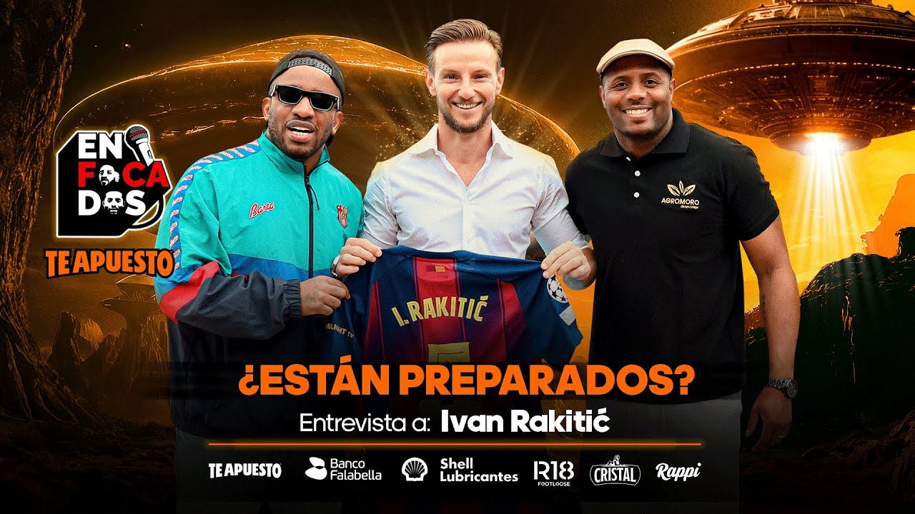 IVAN RAKITIC EN ENFOCADOS TE APUESTO CON JEFFERSON FARFÁN Y ROBERTO GUIZASOLA
