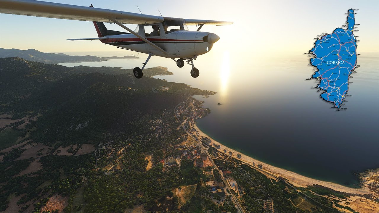 MSFS 2024 -Tour de Corse #4 - CALVI ✈ BASTIA