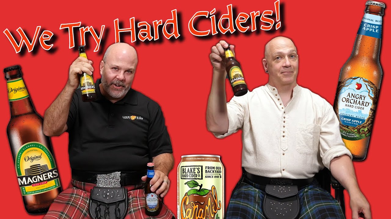 We Try Hard Ciders! Is Irish Cider better than American Cider?