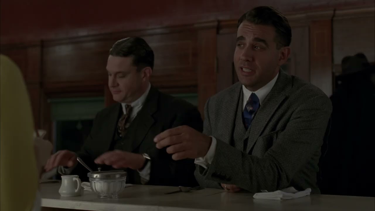 Boardwalk Empire season 3 - Gyp Rosetti eats spaghetti and meatballs