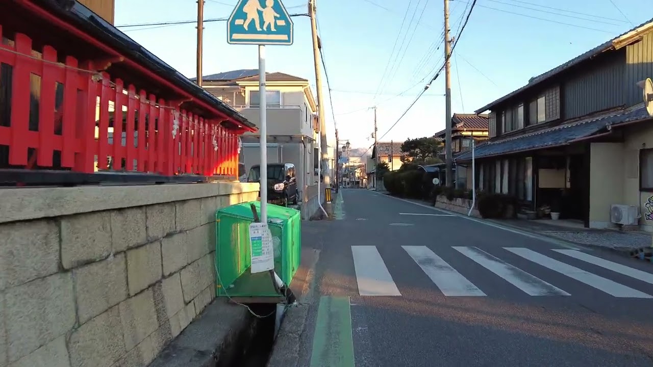 令和8年1月26日、蓬莱山降雪を大津市和邇から見た風景　2026