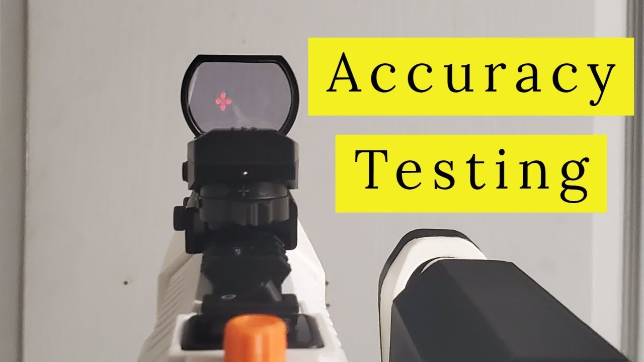 Nerf Test: Caliburn and FDL 3 Accuracy test