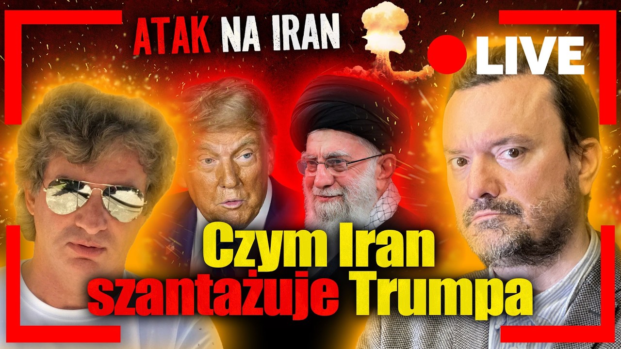 PILNE! Czym Iran szantażuje Trumpa? Andrzej Gąsiorowski i Piński LIVE 16