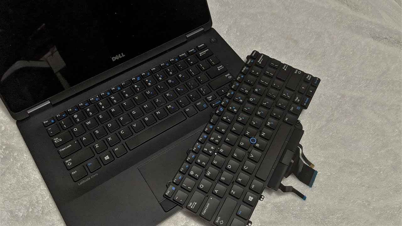 Dell Latitude E7470 Keyboard Swap