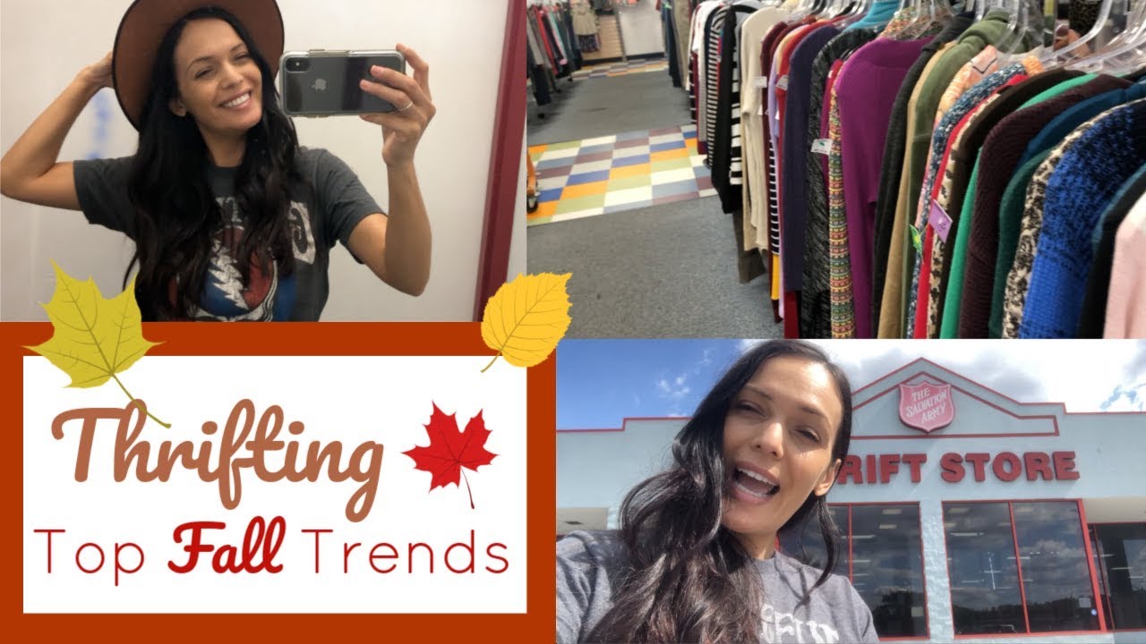 THRIFTING TOP FALL TRENDS 2019 | VINTAGE CLOTHING