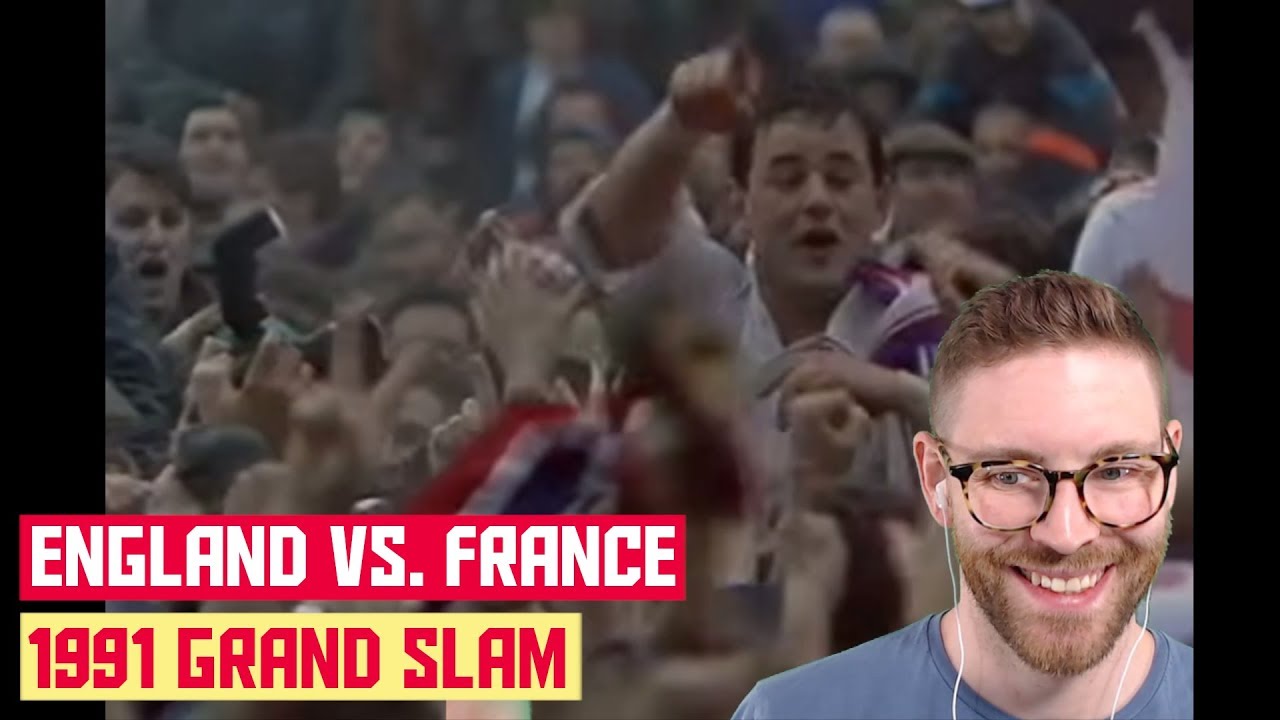 American REACTS to RUGBY | 1991 England vs. France