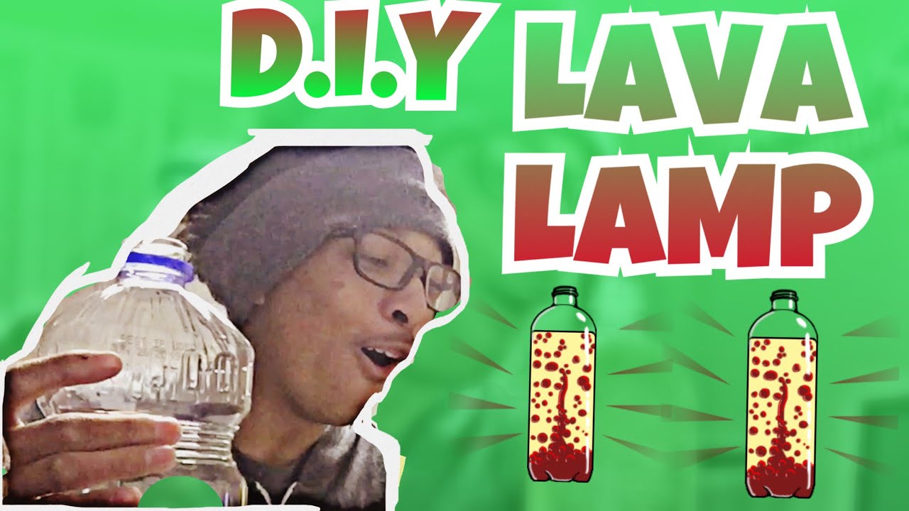 DIY LAVA LAMP IN A WATER BOTTLE *EXPLODED OUTTA KNOW WHERE* | ONLYCASHEW5