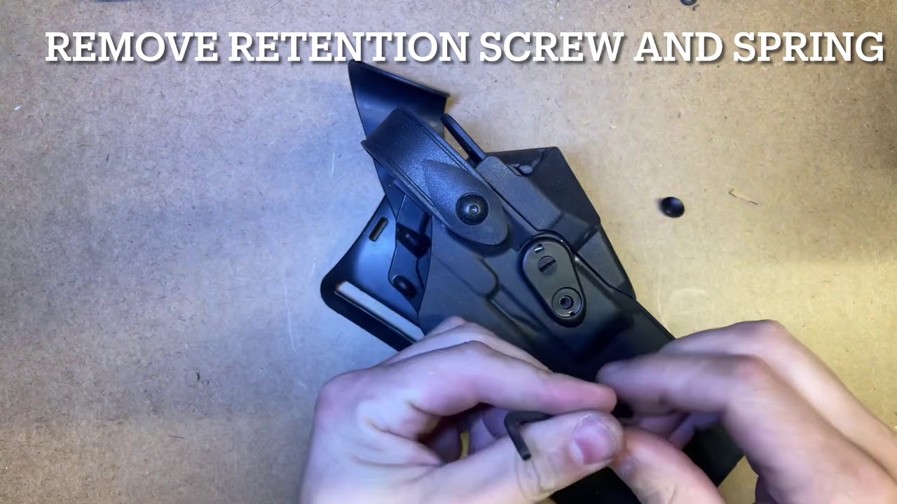 OMD-RDS install on a Safariland 7360RDS duty holster