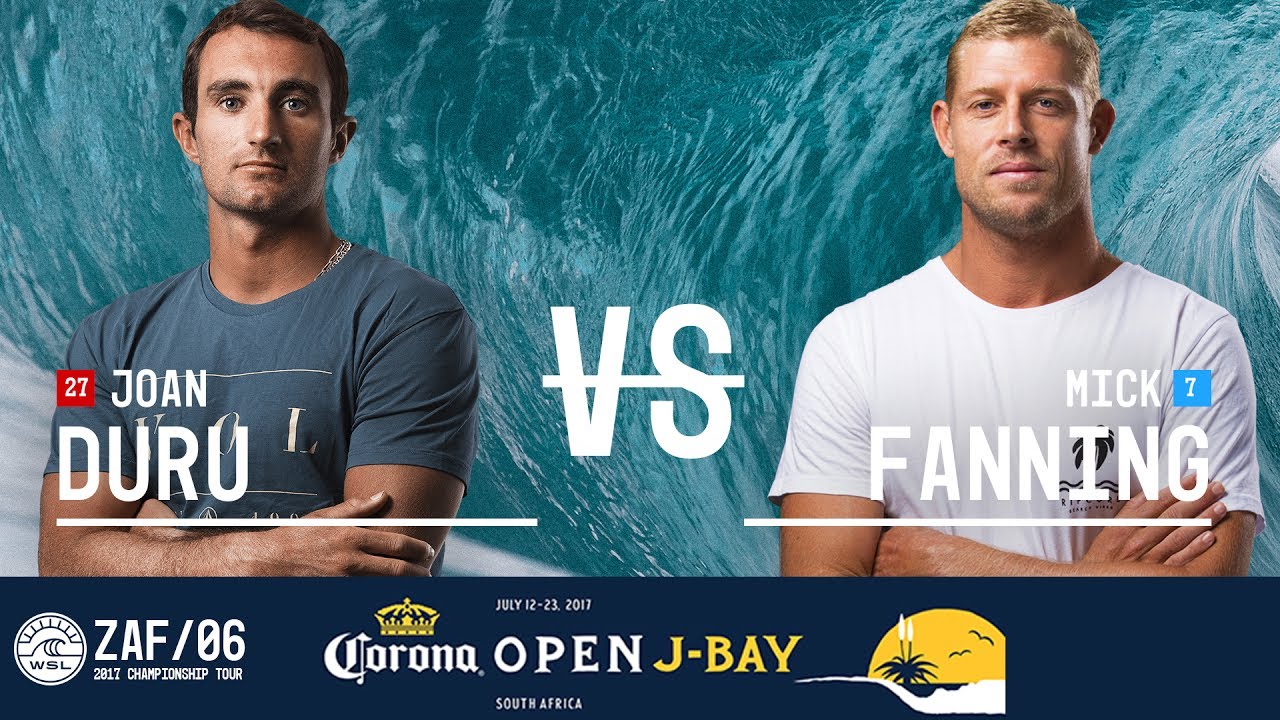 Joan Duru vs. Mick Fanning - Round Five, Heat 1 - Corona Open J-Bay 2017
