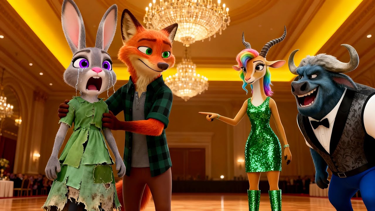 Zootopia 2 : 😲 Judy’s Dress Disaster in Zootopia! Nick Fox Comes to the Rescue 🦊🐰