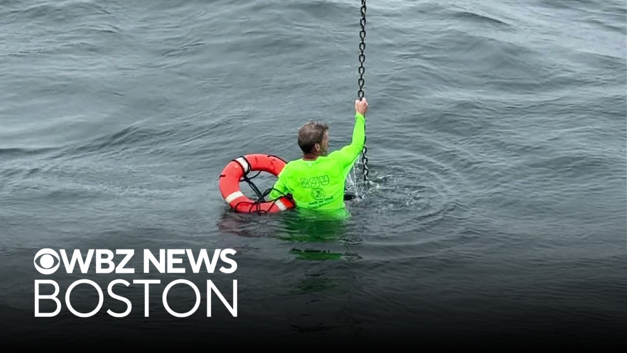 Fisherman without life jacket rescued after treading water for hours off Cape Cod