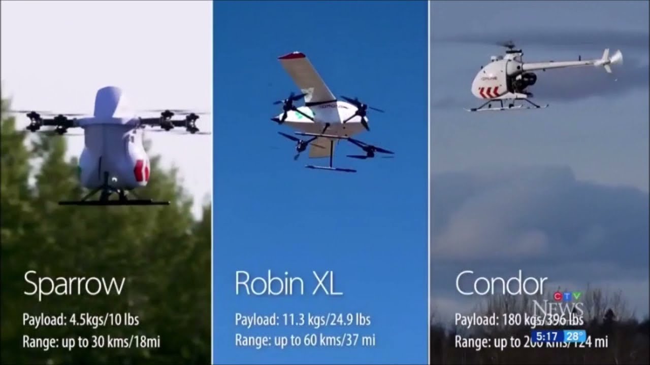 Drone Delivery Canada's feature on CTV News Edmonton