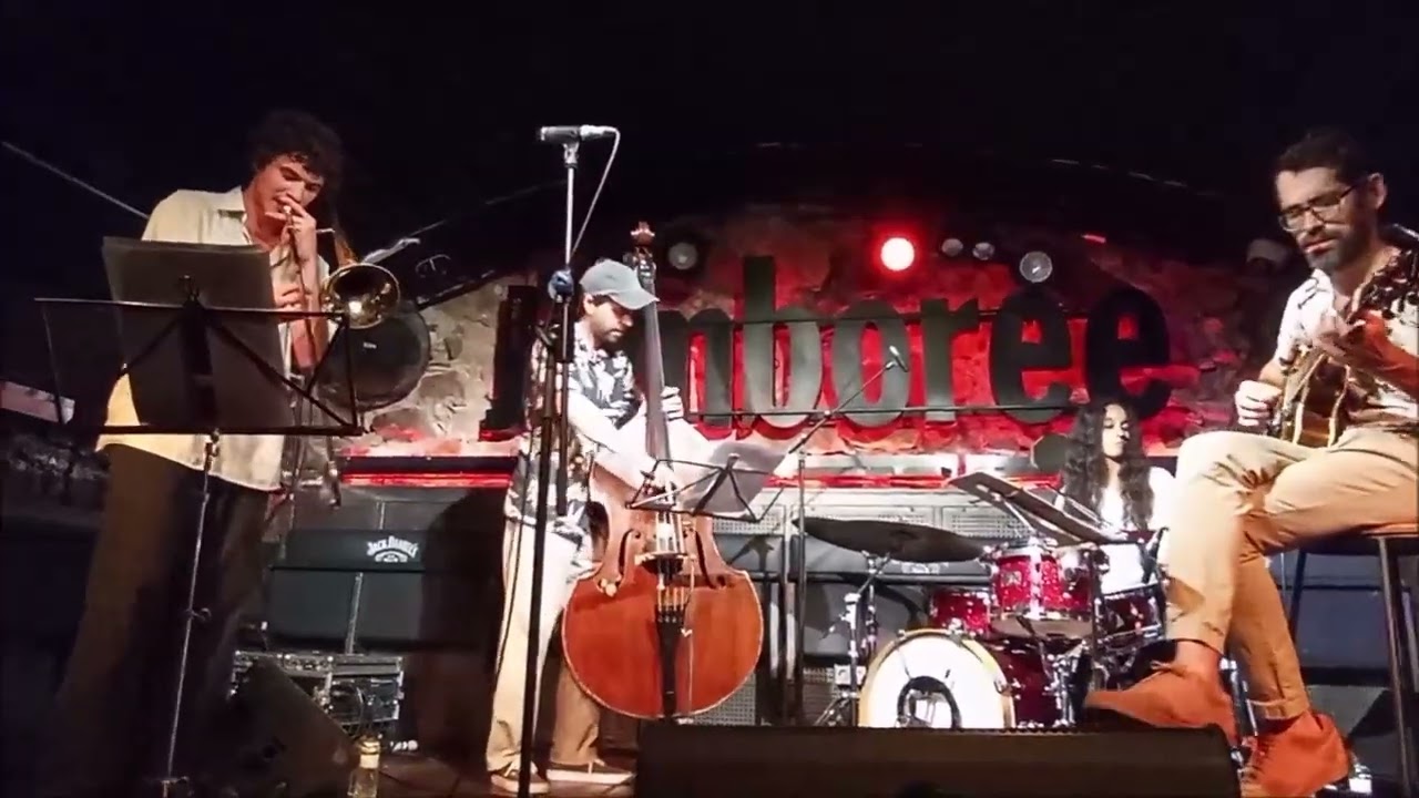 JOAN CODINA GRUP J.Codina J.Llombart M.Cuevas E.Chamorro en el  Jamboree, agosto 2024