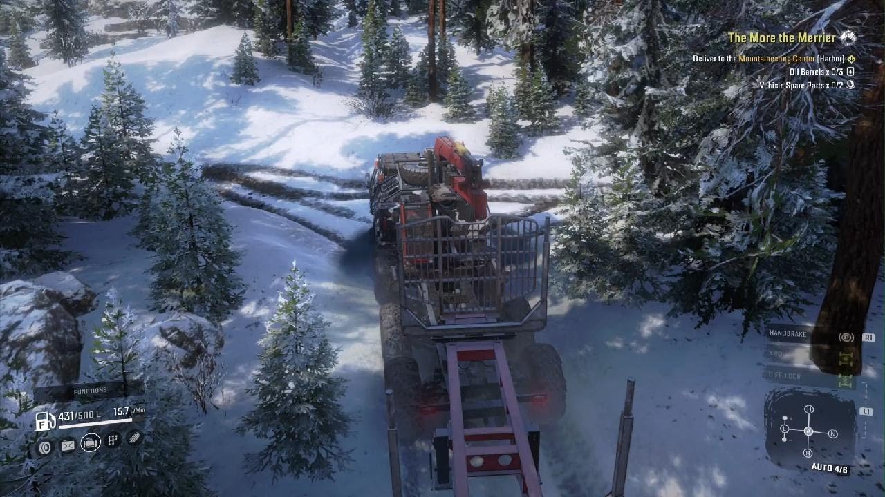 SnowRunner - Quebec, Housing in the Boonies.