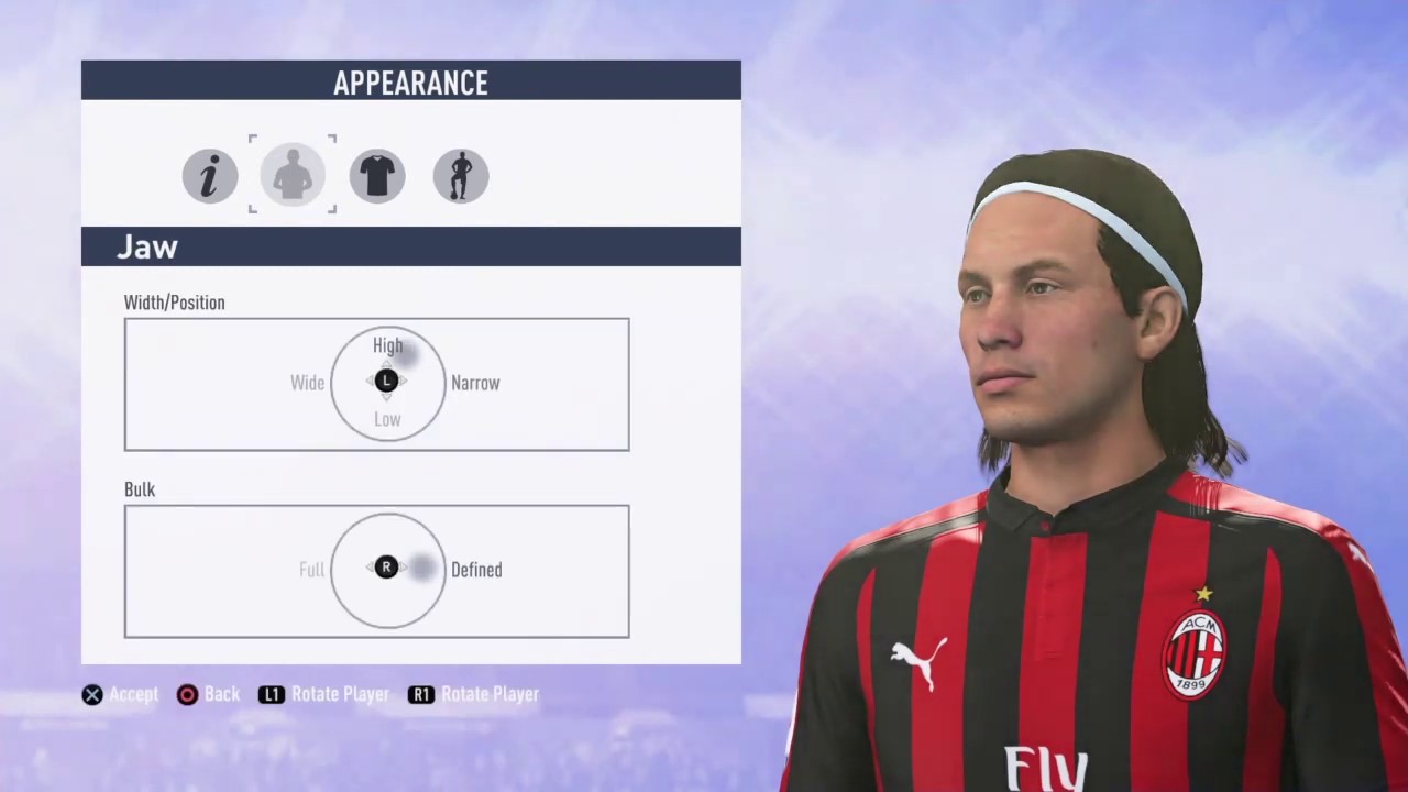 FIFA 19 ALESSANDRO NESTA VIRTUAL PLAYER / CREATED PLAYER (step by step tutorial)